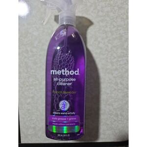 Method All-Purpose Cleaner French Lavender Scent Cuts Grease & Grime 28 oz